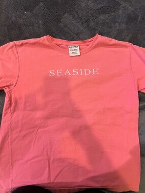 ComfortWash Pink 'SEASIDE' Graphic Tee